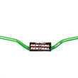Load image into Gallery viewer, Renthal RC High Fatbar - Green - Side View