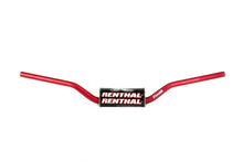 Load image into Gallery viewer, Renthal RC High Fatbar - Red - Side View