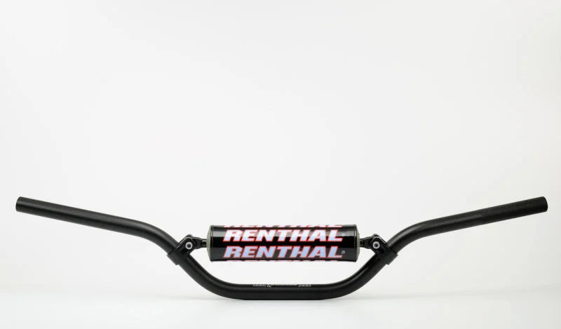 Renthal RC Mini / 85 cc. 7/8 in. Handlebar - Mini Black - Back View