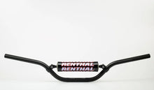 Load image into Gallery viewer, Renthal RC Mini / 85 cc. 7/8 in. Handlebar - Mini Black - Back View