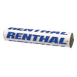 Load image into Gallery viewer, Renthal SX Pad 10 in. White/Silver/ Blue - Main Product View
