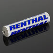 Load image into Gallery viewer, Renthal SX Pad 10 in. White/Silver/ Blue - Side View