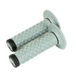 Load image into Gallery viewer, Renthal Soft/Firm MX Dual Compound Grips Tapered 1/2 Waffle - Gray/Black - Main Product View
