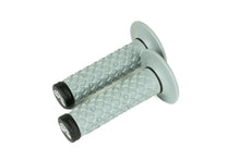 Load image into Gallery viewer, Renthal Soft/Firm MX Dual Compound Grips Tapered 1/2 Waffle - Gray/Black - Main Product View