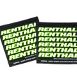 Load image into Gallery viewer, Renthal Team Clean Grip - Black/Green/White - Main Product View