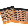 Load image into Gallery viewer, Renthal Team Clean Grip - Orange/White/Black - Side View