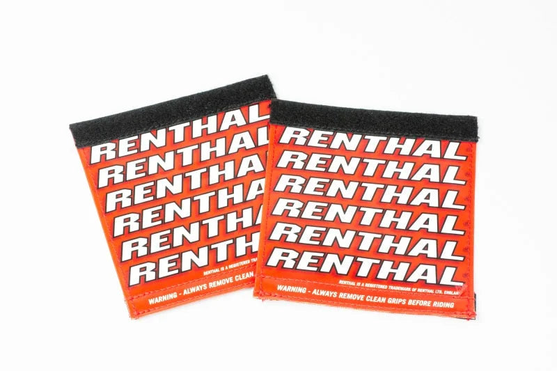Renthal Team Clean Grip - Red/Black/White - Side View