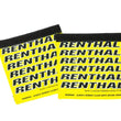 Load image into Gallery viewer, Renthal Team clean Grip - Yellow/White/Black - Main Product View