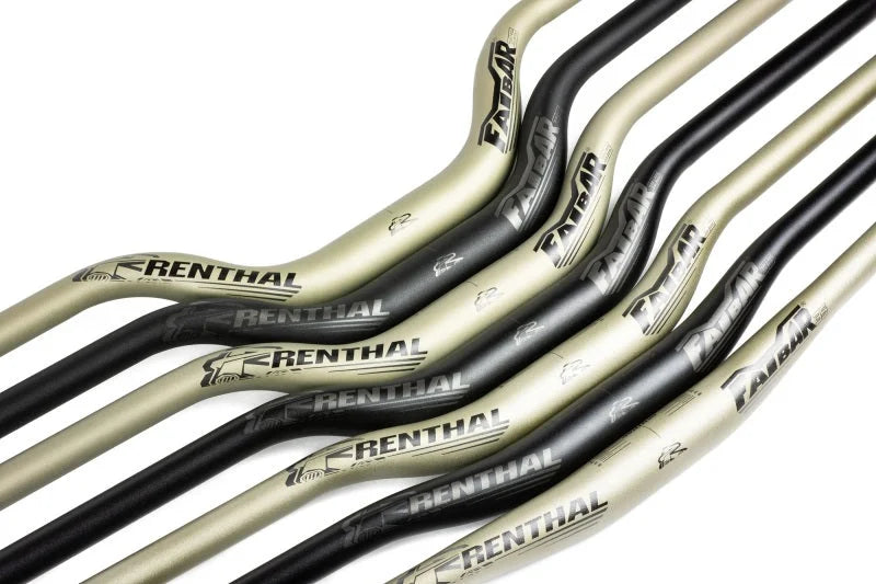 Renthal V3 Fatbar 10 mm. - Black - Side View