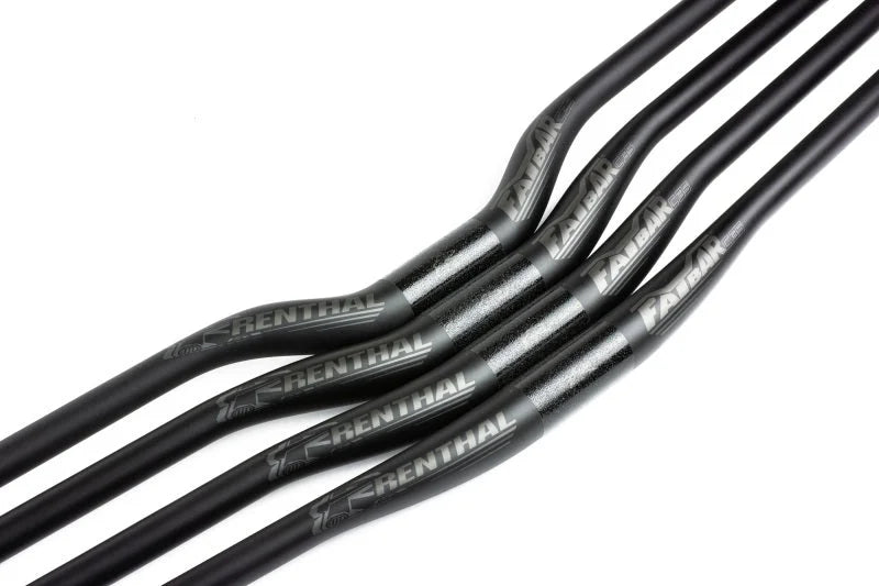 Renthal V3 Fatbar Carbon 20 mm. - Black - Side View