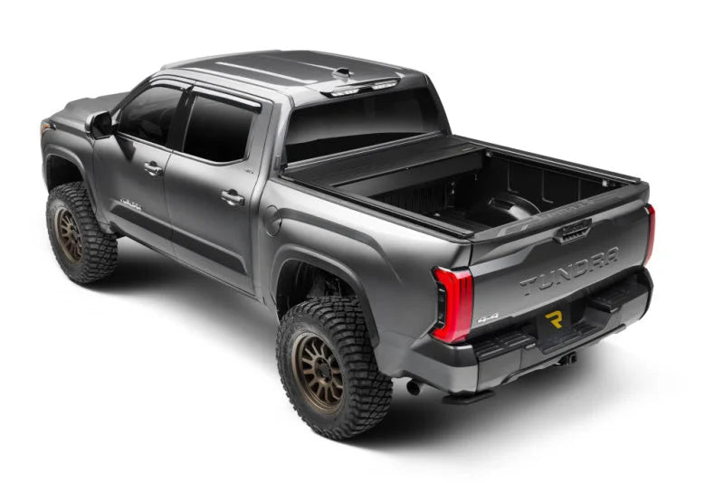 Retrax EQ 5.5ft. Bed (w/Deck Rail Sys) fits 2007-2021 Toyota Tundra CrewMax - Back View