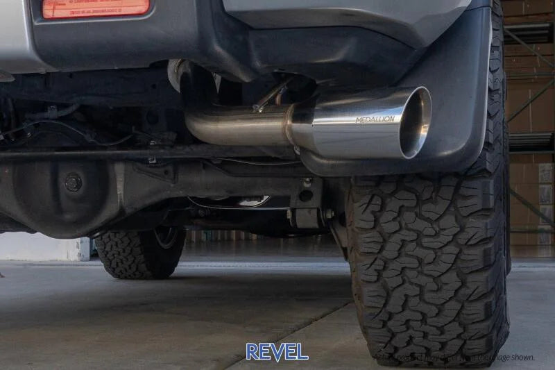 Revel 07-14 Toyota FJ Cruiser Medallion Trail Hart Cat-Back Exhaust - Installation View