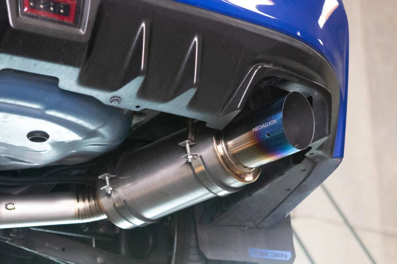 Revel 15-21 WRX/STi 11-14 WRX STi 08-14 WRX Ultra Ti Titanium Single Exit Catback Exhaust - Additional View 5
