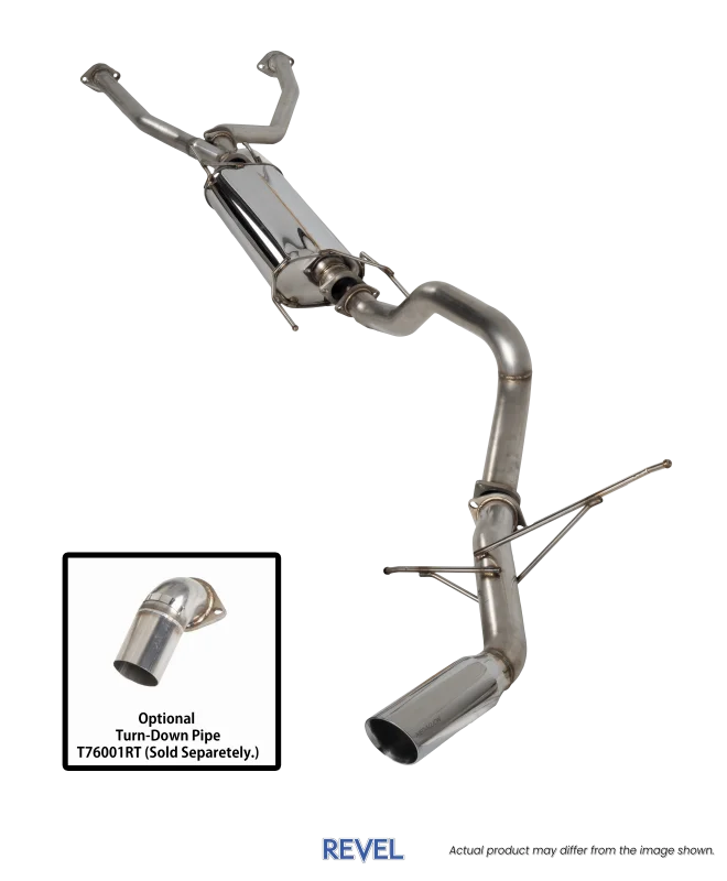 Revel 23-25 Toyota Sequoia Trail Hart Cat-Back Exhaust - Side View