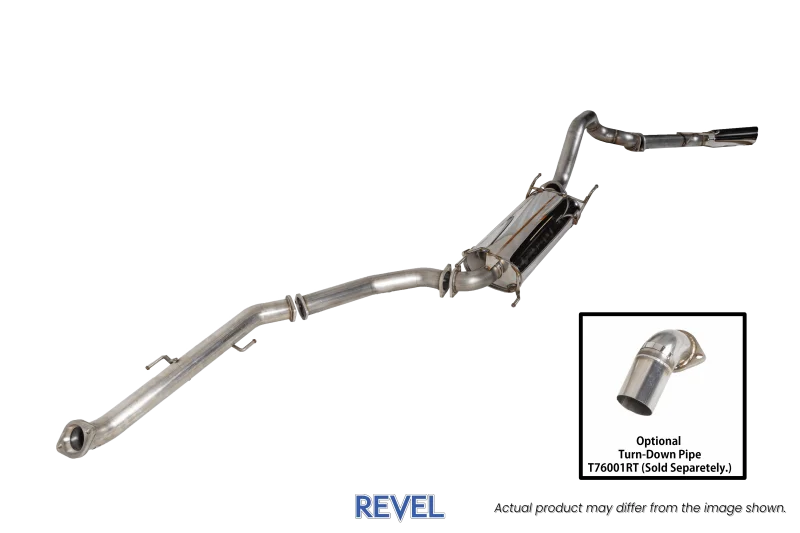 Revel 24+ Toyota Land Cruiser Medallion Trail Hart Cat Back Exhaust - Side View