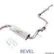 Load image into Gallery viewer, Revel 88-91 Honda Civic Hatchback Medallion Street Plus Exhaust System - Side View
