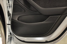 Load image into Gallery viewer, Revel GT Design Kick Panel Cover (White Stitch) 16-19 Tesla Model 3 - 4 Pieces - Side View