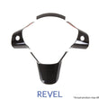 Load image into Gallery viewer, Revel GT Dry Carbon Steering Wheel Insert Covers Tesla Model 3 - 3 Piece