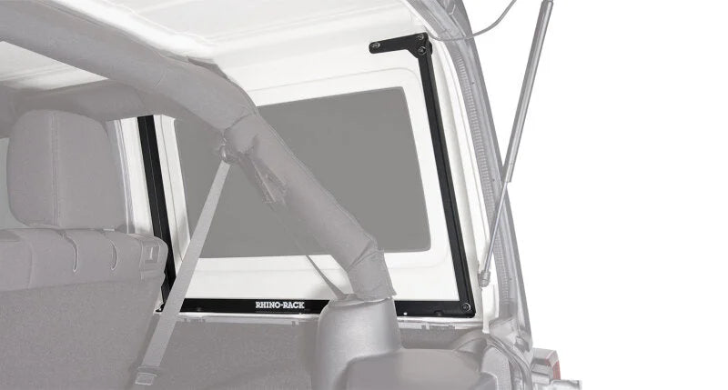 Rhino-Rack 07-18 Jeep Wrangler JK 4 Door 3 Base Backbone Mounting System - Main Product View