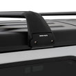 Load image into Gallery viewer, Rhino-Rack 07-22 Jeep Wrangler JK/JL 4 Door Hard Top Vortex SG 2 Bar Roof Rack - Black - Main Product View
