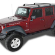 Load image into Gallery viewer, Rhino-Rack 07-22 Jeep Wrangler JK/JL 4 Door Hard Top Vortex SG 2 Bar Roof Rack - Black - Additional View 12