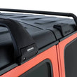 Load image into Gallery viewer, Rhino-Rack 07-22 Jeep Wrangler JK/JL 4 Door Hard Top Vortex SG 2 Bar Roof Rack - Black - Installation View