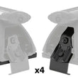 Load image into Gallery viewer, Rhino-Rack 2500 Fitting Kit - 4 Pads/4 Clamps fits 2010-2014 Honda Insight / 2004-2009 Toyota Prius / 2007-2021 Toyota Tundra
