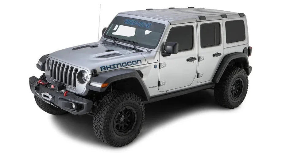 Rhino-Rack 18-20 Jeep Wrangler JL 4 Door 3 Base Backbone Mounting System - Additional View 10