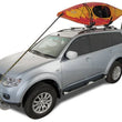 Load image into Gallery viewer, Rhino-Rack Fixed J Style Kayak Carrier - Pair - Back View