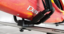 Load image into Gallery viewer, Rhino-Rack Fixed J Style Kayak Carrier - Pair - Installation View