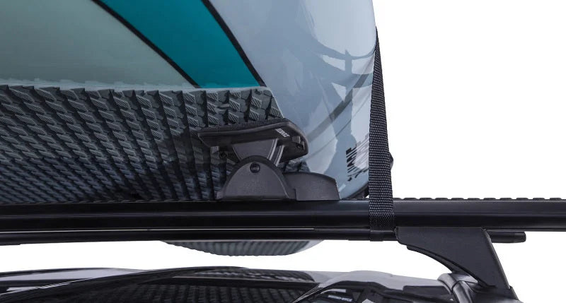 Rhino-Rack Nautic C-Channel Locking Slide Kayak Carrier - Rear Loading - Side View