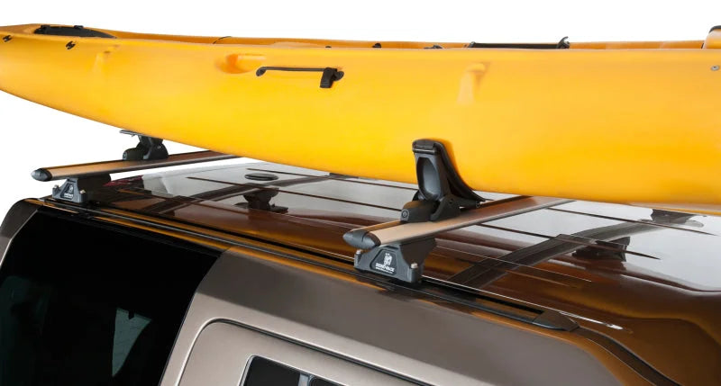 Rhino-Rack Nautic C-Channel Locking Slide Kayak Carrier - Rear Loading - Back View