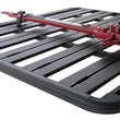 Load image into Gallery viewer, Rhino-Rack Pioneer High Lifting Jack Holder Bracket Set (Top Mount) - Back View