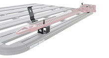 Load image into Gallery viewer, Rhino-Rack Pioneer High Lifting Jack Holder Bracket Set (Top Mount) - Installation View