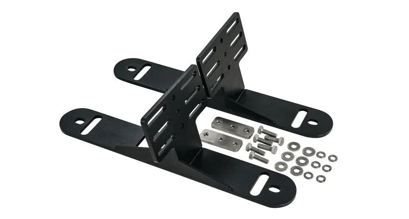 Rhino-Rack Pioneer Max Track 75 Degree Bracket Kit - Back View