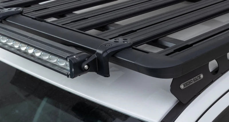 Rhino-Rack Pioneer STOW iT Light Bar Adaptor - 2 Pack - Side View