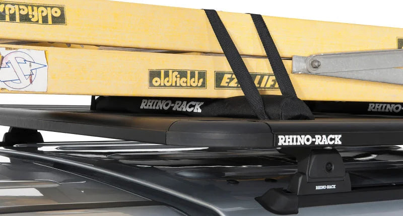 Rhino-Rack Pioneer Wrap Pads w/Straps - 700mm - 2 pcs - Back View