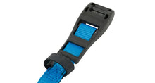 Load image into Gallery viewer, Rhino-Rack Rapid Tie Down Straps w/Buckle Protector - 4.5m/15ft - Pair - Red - Side View