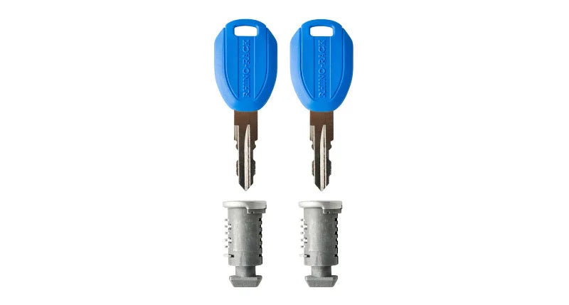 Rhino-Rack Rhino Master Key Lock Set No. 118 (Pair) - Side View