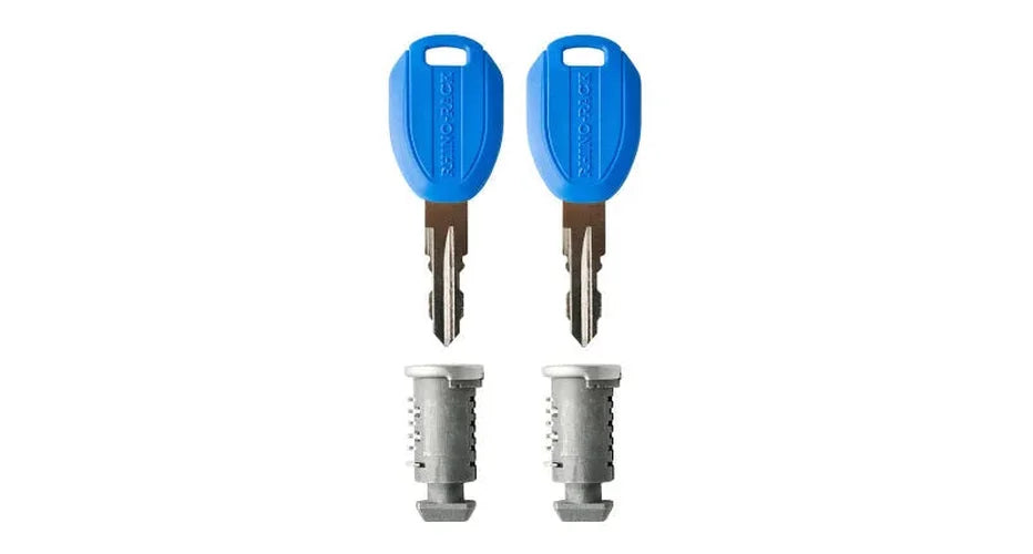 Rhino-Rack Rhino Master Key Lock Set No. 118 (Pair) - Side View