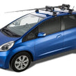 Load image into Gallery viewer, Rhino-Rack Universal Ski Carrier - Fits 2 Pairs of Skis - Black - Back View