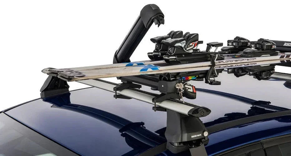 Rhino-Rack Universal Ski Carrier - Fits 2 Pairs of Skis - Black - Additional View 6