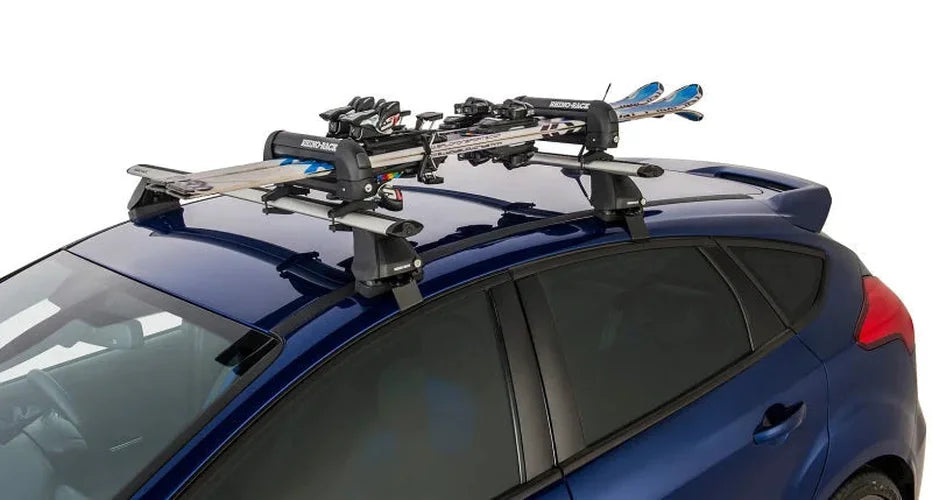 Rhino-Rack Universal Ski Carrier - Fits 2 Pairs of Skis - Black - Additional View 7