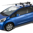 Load image into Gallery viewer, Rhino-Rack Universal Ski Carrier - Fits 2 Pairs of Skis - Black - Back View