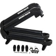 Load image into Gallery viewer, Rhino-Rack Universal Ski/Snowboard Carrier - Fits 3 Pairs of Skis or 2 Snowboards - Black - Side View