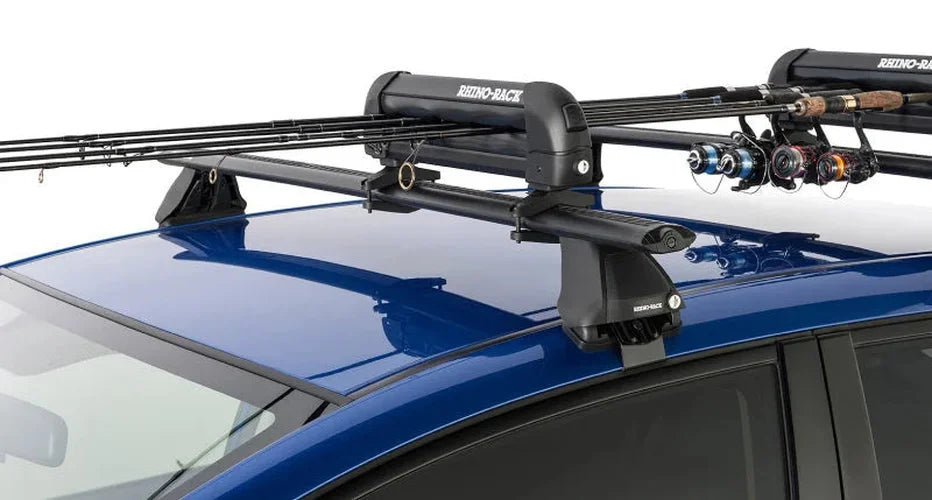 Rhino-Rack Universal Ski/Snowboard Carrier - Fits 3 Pairs of Skis or 2 Snowboards - Black - Additional View 6
