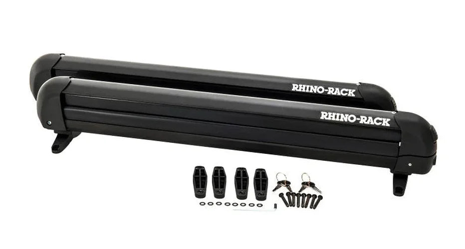 Rhino-Rack Universal Ski/Snowboard Carrier - Fits 6 Pairs of Skis or 4 Snowboards - Black - Additional View 5