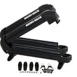 Load image into Gallery viewer, Rhino-Rack Universal Ski/Snowboard Carrier - Fits 3 Pairs of Skis or 2 Snowboards - Black - Side View