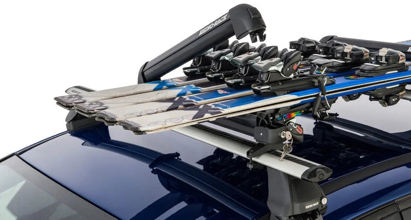 Rhino-Rack Universal Ski/Snowboard Carrier - Fits 4 Pairs of Skis or 2 Snowboards - Black - Additional View 5