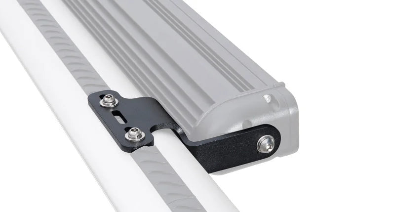 Rhino-Rack Vortex & Heavy Duty LED Light Brackets - 2 Pack - Installation View